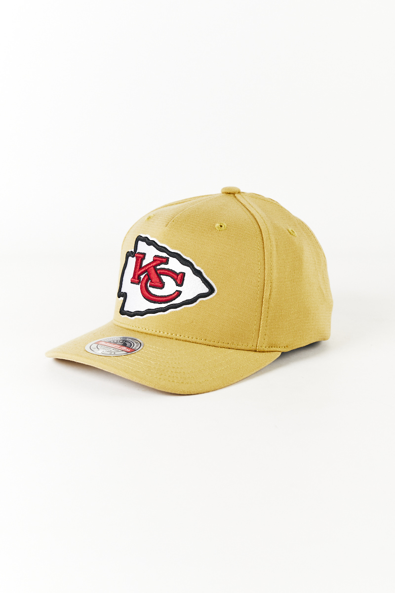 Kansas City Chiefs Classic Red Team Logo Pinch Panel in Khaki ...