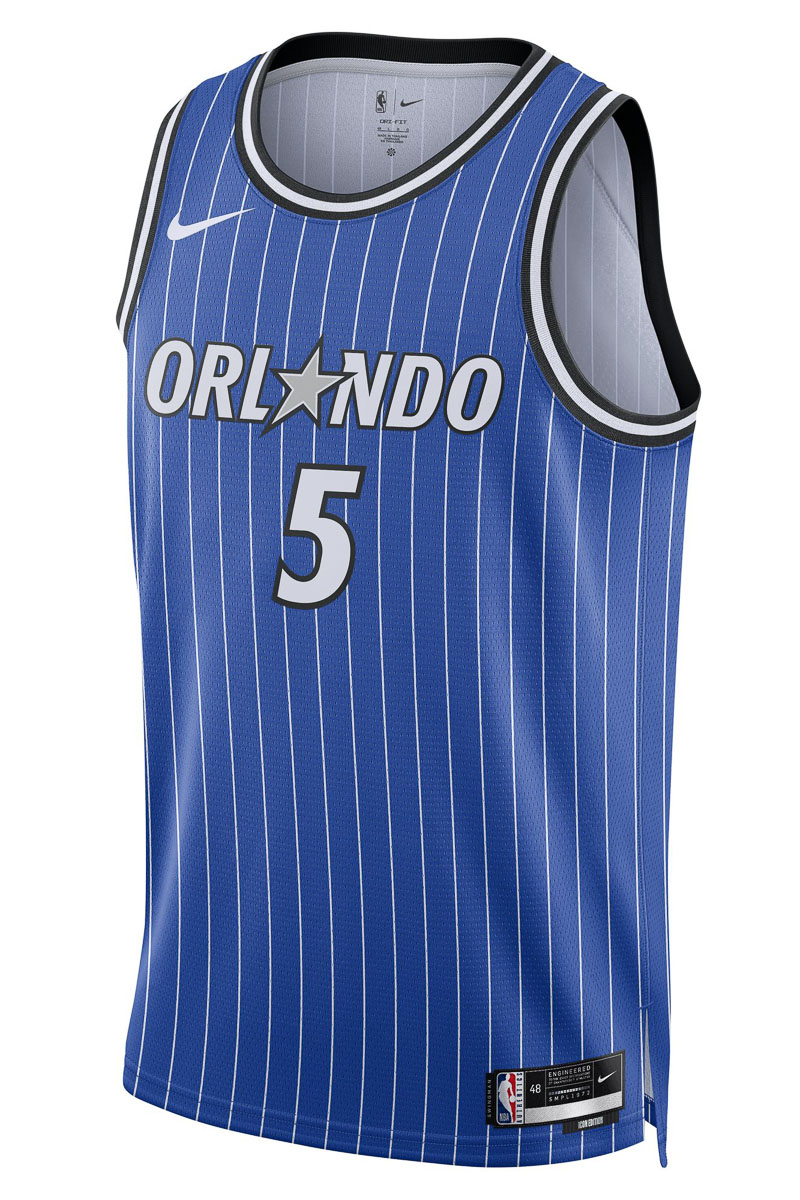SHAQUILLE O'NEAL ORLANDO MAGIC NAME AND NUMBER MESH CREWNECK