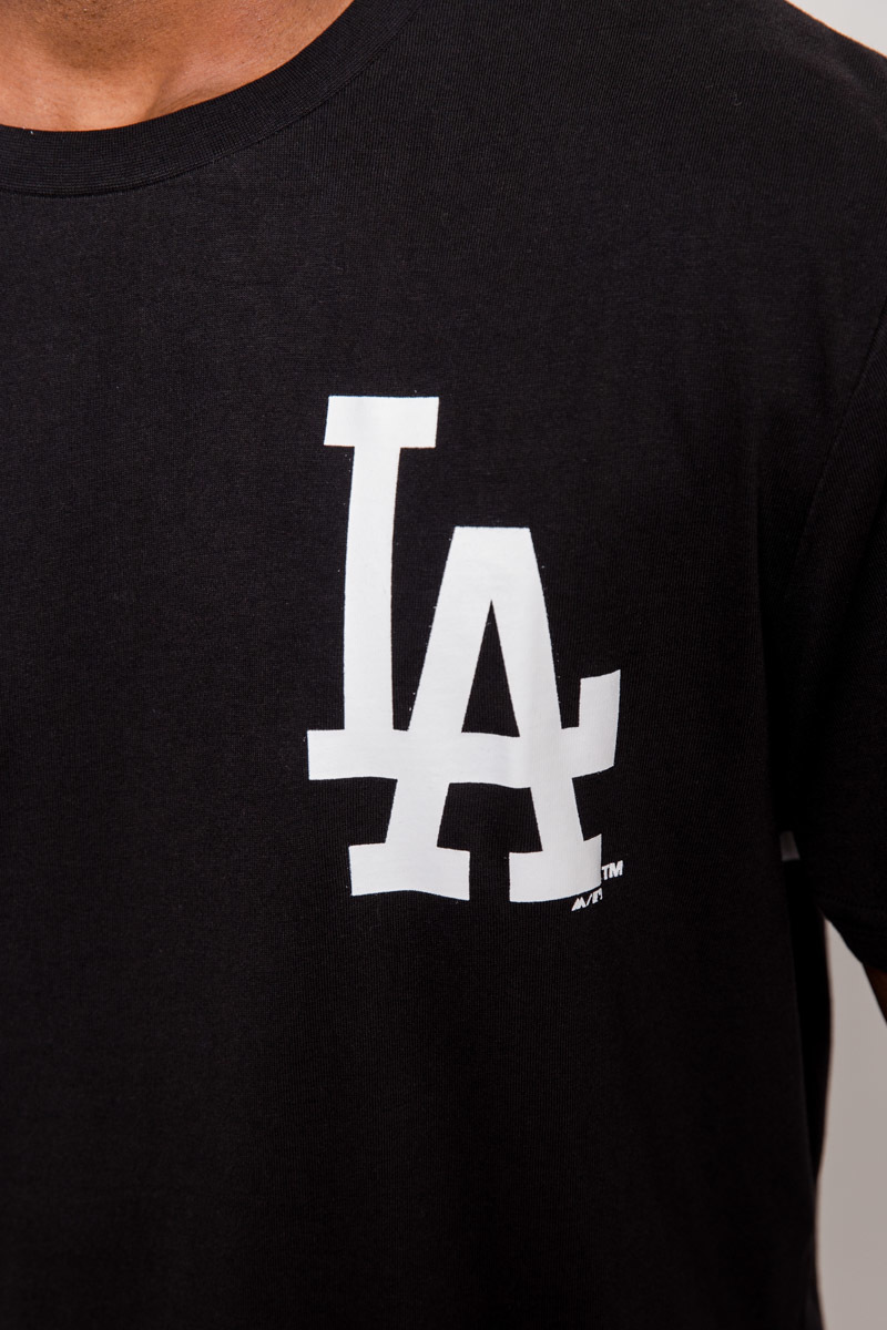 LOS ANGELES DODGERS HASTINGS T-SHIRT- MENS BLACK