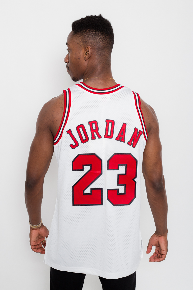 Chicago Bulls Michael Jordan 1995/96 Red Champion Jersey