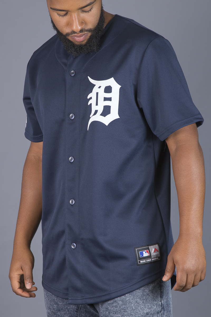 MLB Detroit Tigers Men's Replica Baseball Jersey.