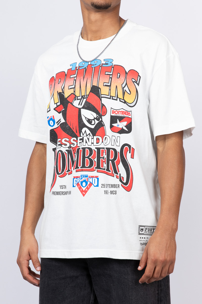 Essendon Bombers AFL Vintage Champions Tee Stateside Sports