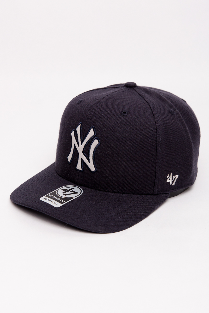 New York Yankees 47 Brand Outline Mvp Dp Snapback- Navy Blue 