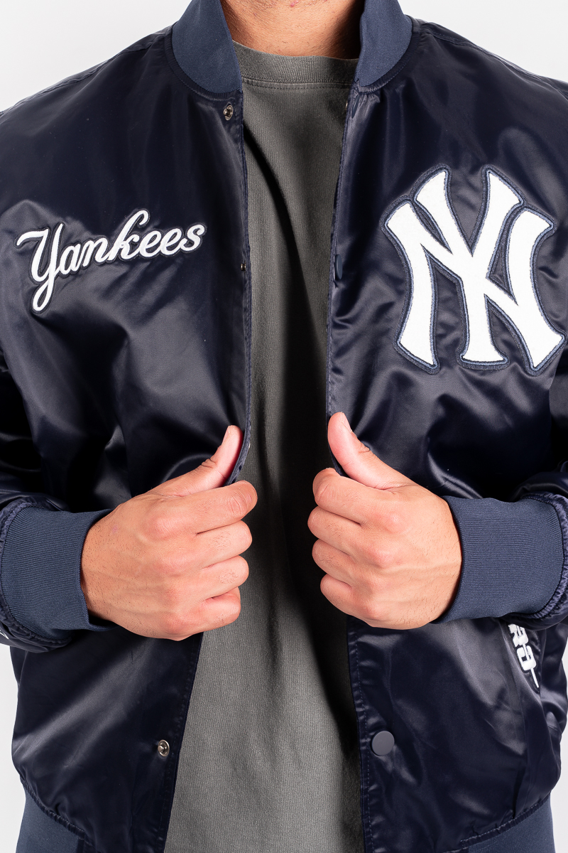 Authentic Satin Jacket Yankees Mitchell And Ness Jacket Mitchell