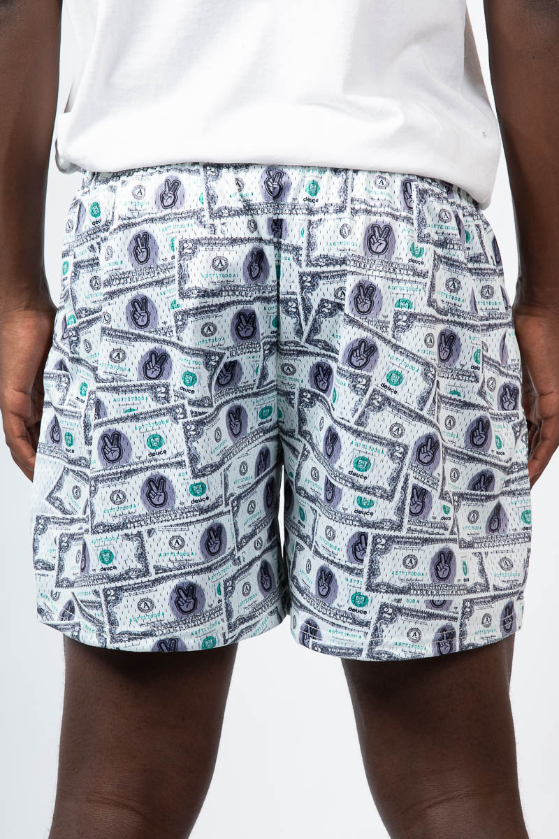 Deuce Dollar Bill Basketball Shorts Stateside Sports