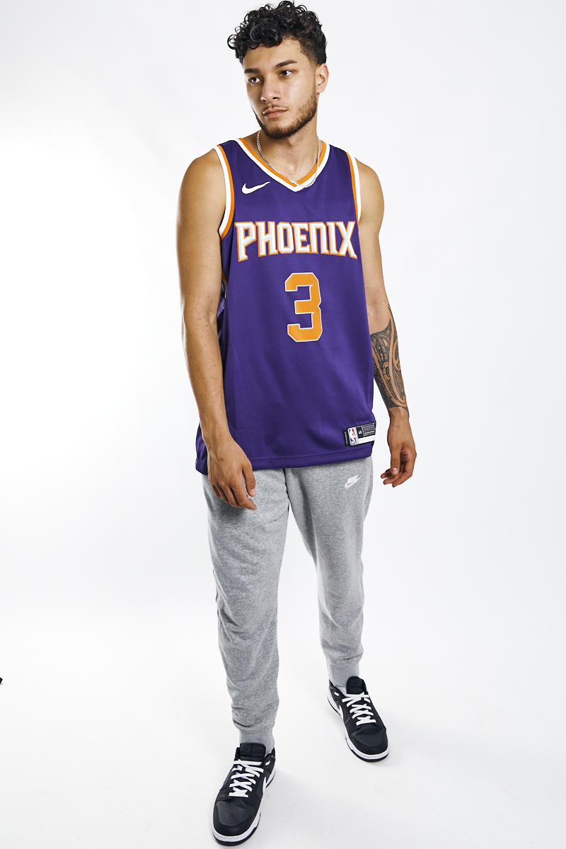 Chris Paul Phoenix Suns Icon Edition Swingman Jersey - Purple - Throwback