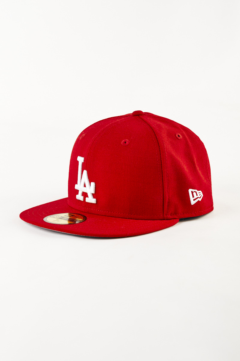 LA Dodgers Youth Hat - Khaki Core Snapback - New Era Australia