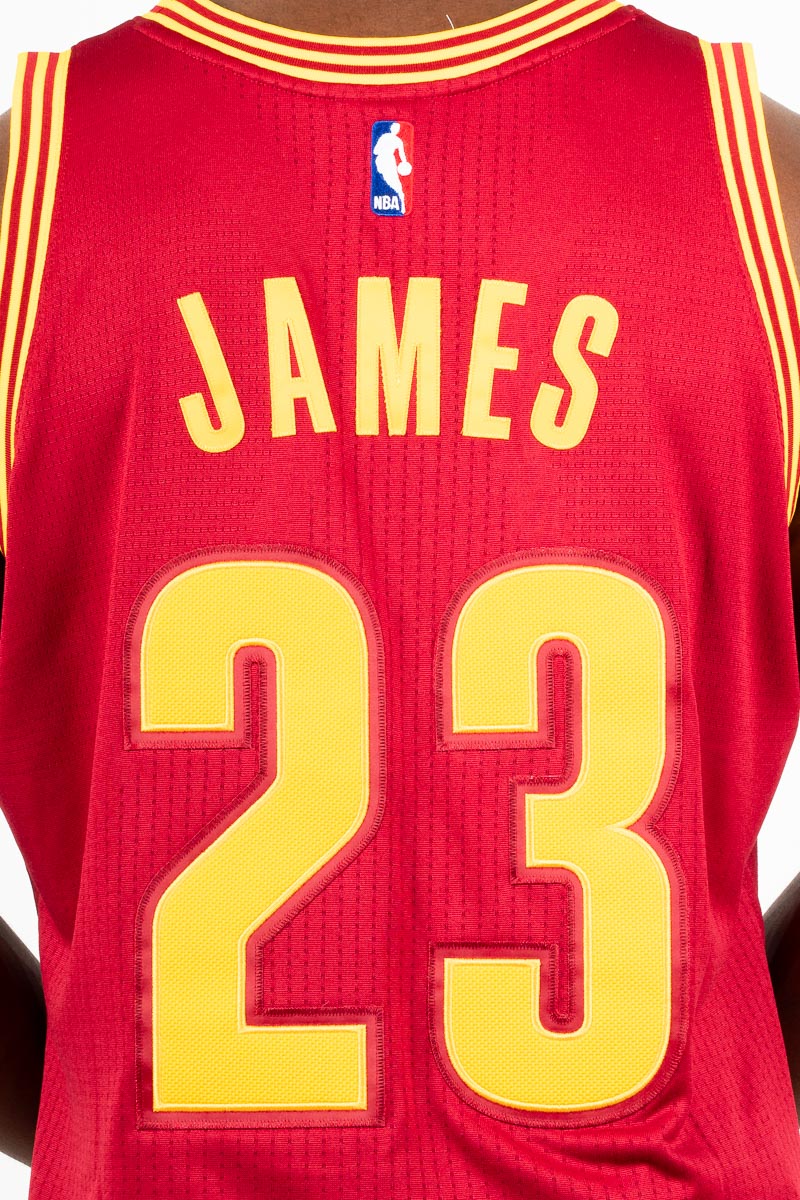 Yellow Jersey Old Cavs Jersey LeBron James Cleveland Cavaliers