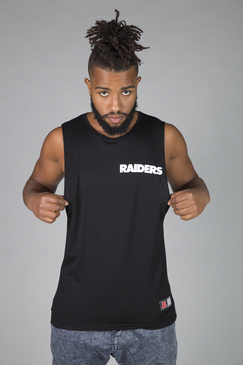 raiders muscle shirt