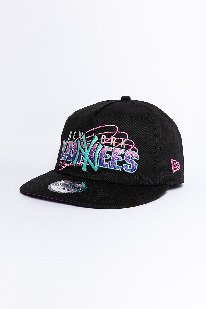 NEW ERA ★ Retro Jam Golfer Snapback A-Frame レトロ ブラック NY Yankees Retro Jam Golfer Snapback | Stateside Sports