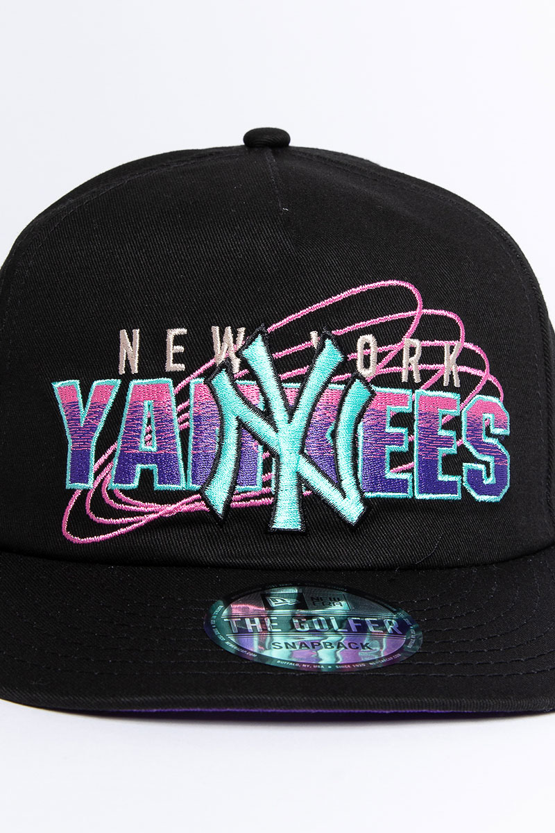 NEW ERA ★ Retro Jam Golfer Snapback A-Frame レトロ ブラック NY Yankees Retro Jam Golfer Snapback | Stateside Sports