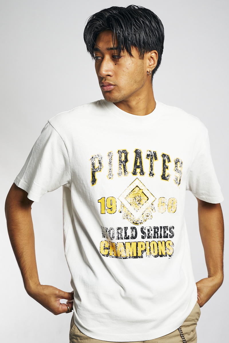 Pittsburgh Pirates Champs Tee in Vintage White