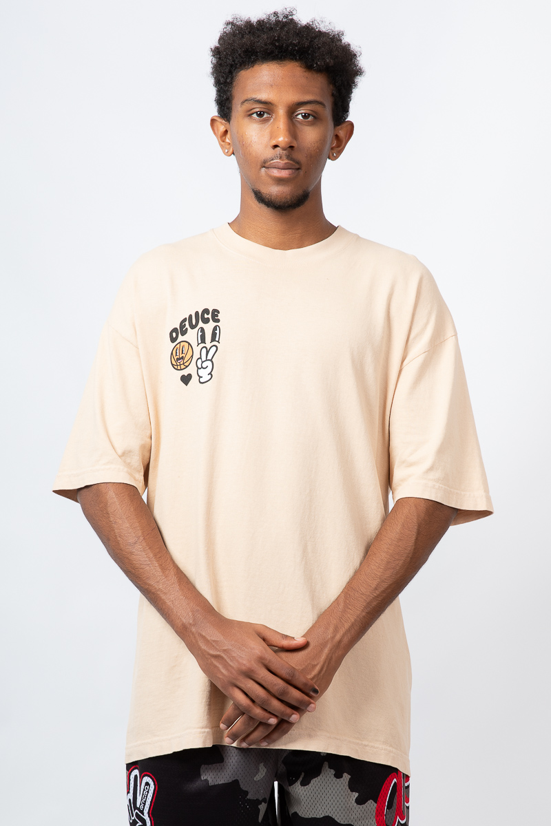 Basketball Makes Me Happy Deuce Brand Tee | Stateside Sports