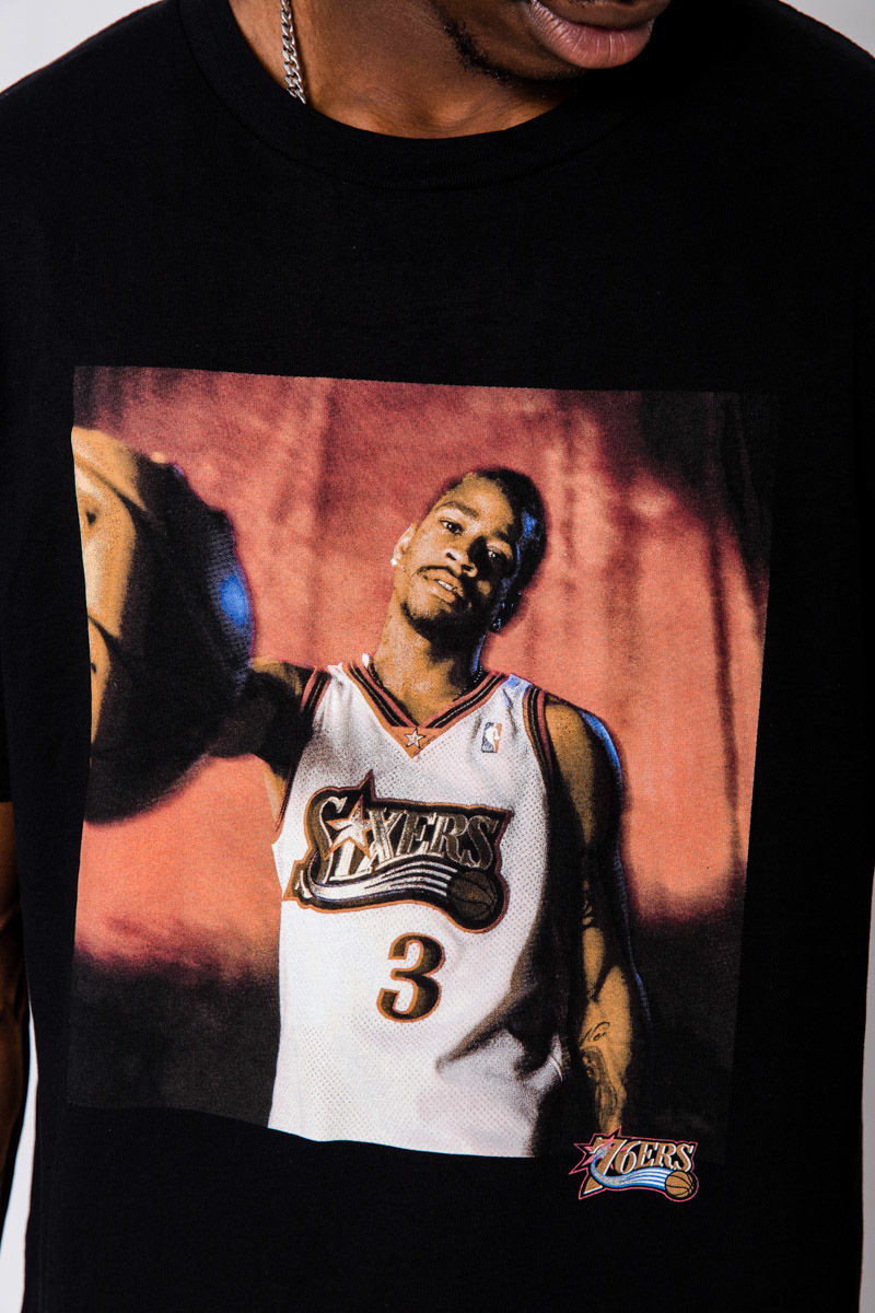 Philadelphia 76ers - Allen Iverson Draft Day Colorwash NBA T-Shirt ::  FansMania