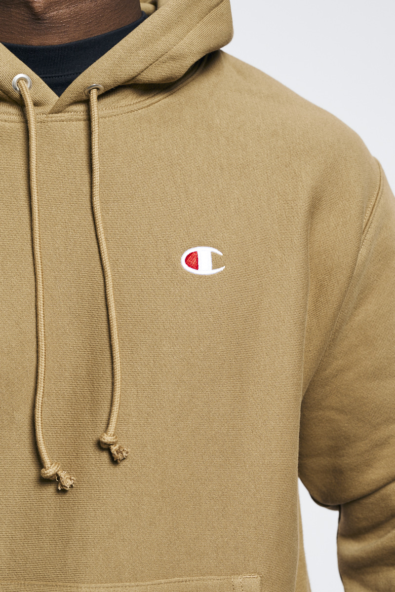 Reverse Weave Small Logo Hoodie | Stateside Sports