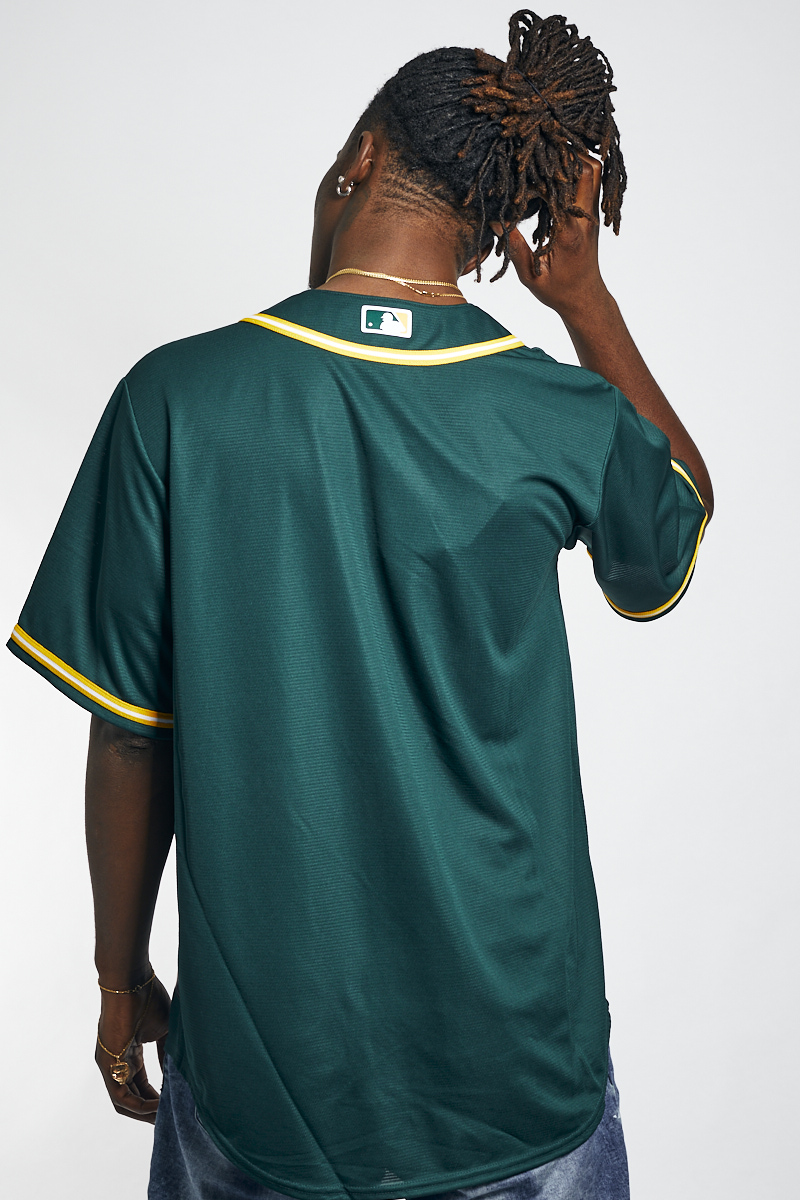 Oakland Athletics Official 2021 MLB Jersey in Green