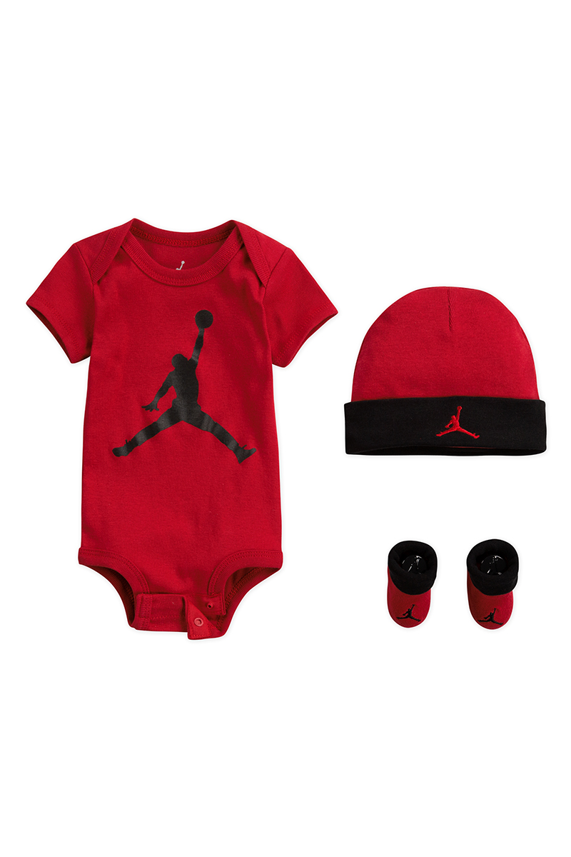 Jordan Jumpman 3 Piece Boxed Gift Set- Babies Black | Stateside Sports