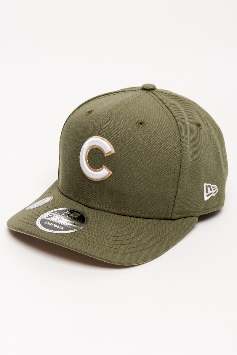 Men's Chicago Cubs New Era Tan Wheat 59FIFTY Fitted Hat