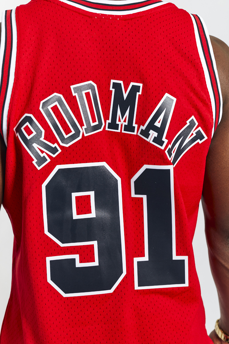 Chicago Bulls Dennis Rodman 1997-1998 Hardwood Classics Road