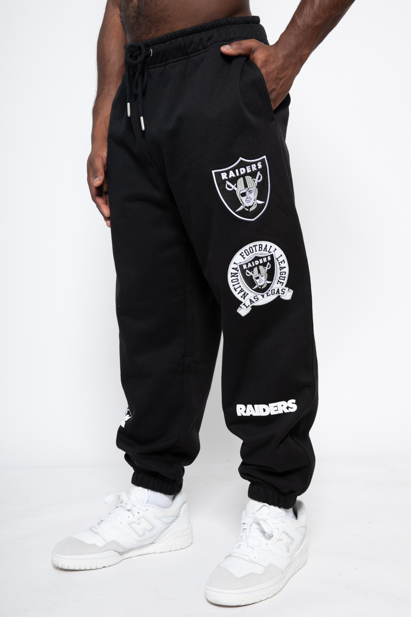 Las Vegas Raiders Patch Logo Fleece Trackpants