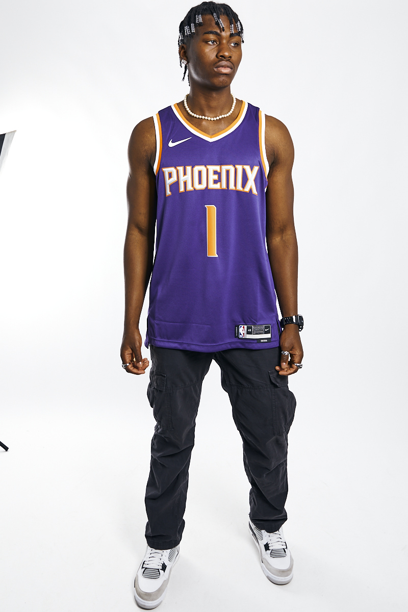 Phoenix Suns Nike Icon Edition Swingman Jersey 22/23 - Purple - Devin  Booker - Unisex