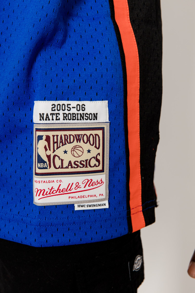 Nate Robinson Signed New York Knicks Mitchell & Ness Style Jersey