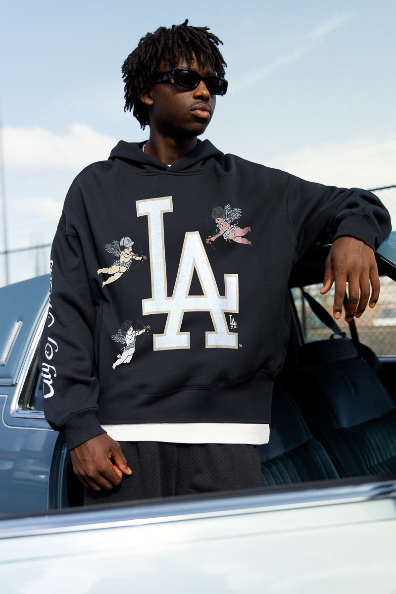 Black discount dodgers sweatshirt