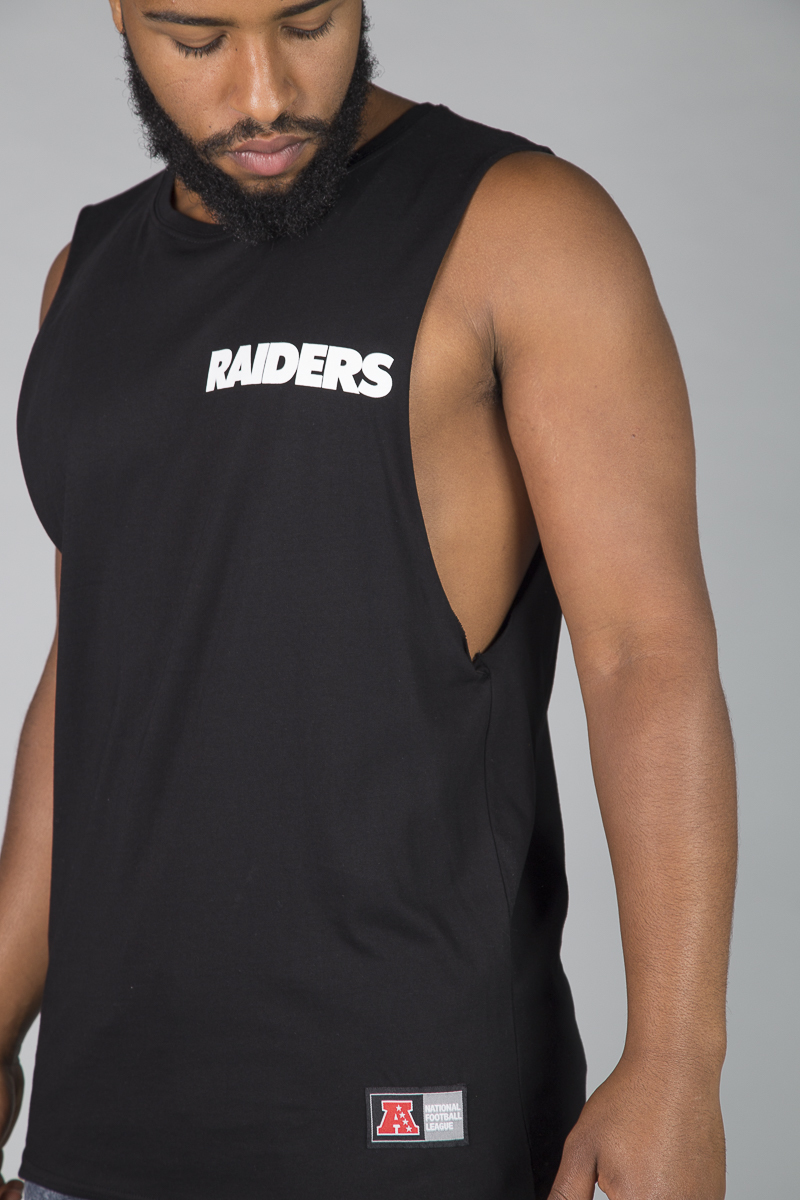 raiders muscle shirt