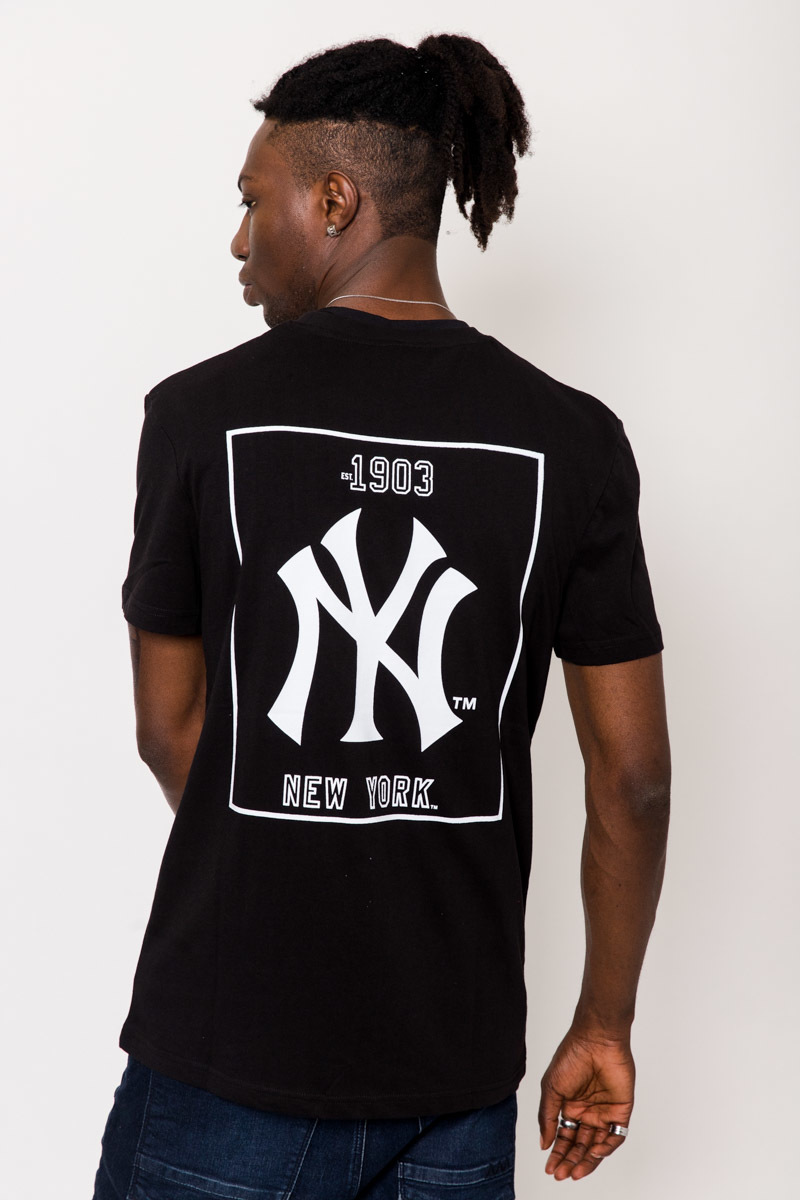 NEW YORK YANKEES MARQUER T-SHIRT- MENS BLACK | Stateside Sports