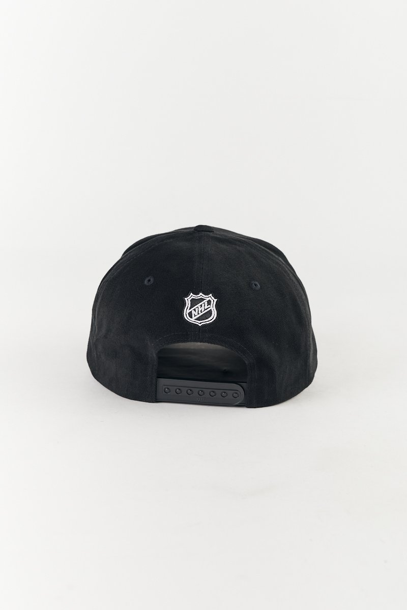 Anaheim Ducks Arch Logo Pro Crown Cap in Black | Stateside Sports