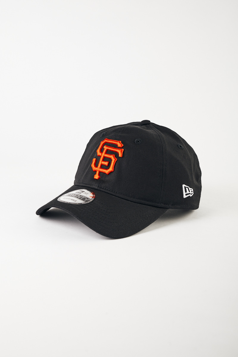 San Francisco Giants Core 39THIRTY Fitted Cap in Black/Orange ...