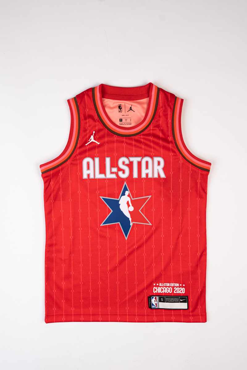 Giannis Antetokounmpo 2020 NBA All-Stars Weekend Game Day Jersey- Youth Red