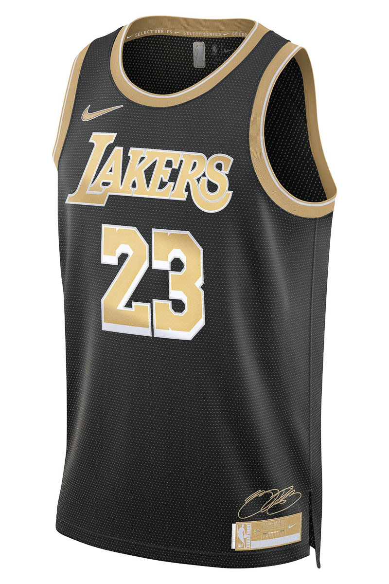 LeBron James LA Lakers NBA Select Series Jersey Stateside Sports