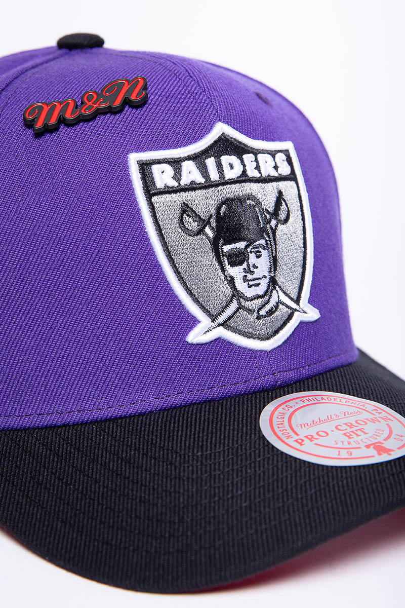 Product Detail  MITCHELL & NESS LOS ANGELES RAIDERS PRO CROWN SCRIPT CAP