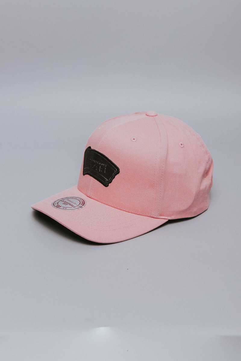 SAN ANTONIO SPURS WASHED HEATHER SNAPBACK- PINK Stateside Sports