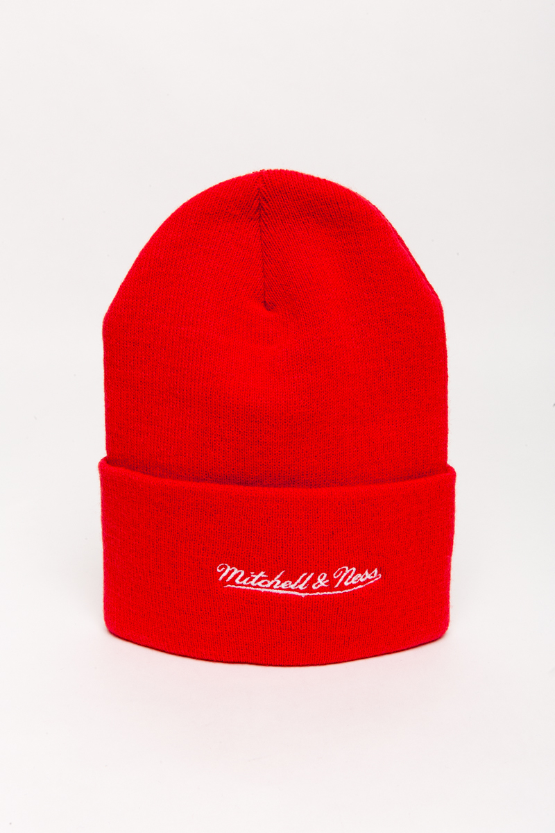 mitchell and ness bulls beanie