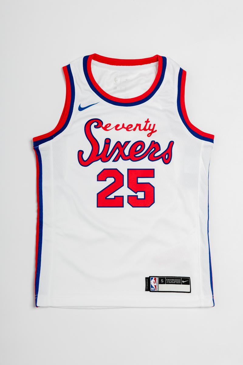 100% Authentic Ben Simmons Nike Sixers City Edition Swingman