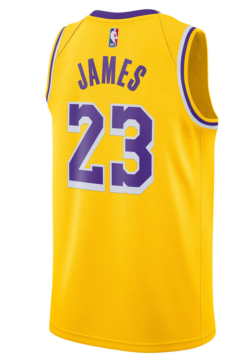 LeBron James LA Lakers NBA Swingman Jersey Stateside Sports