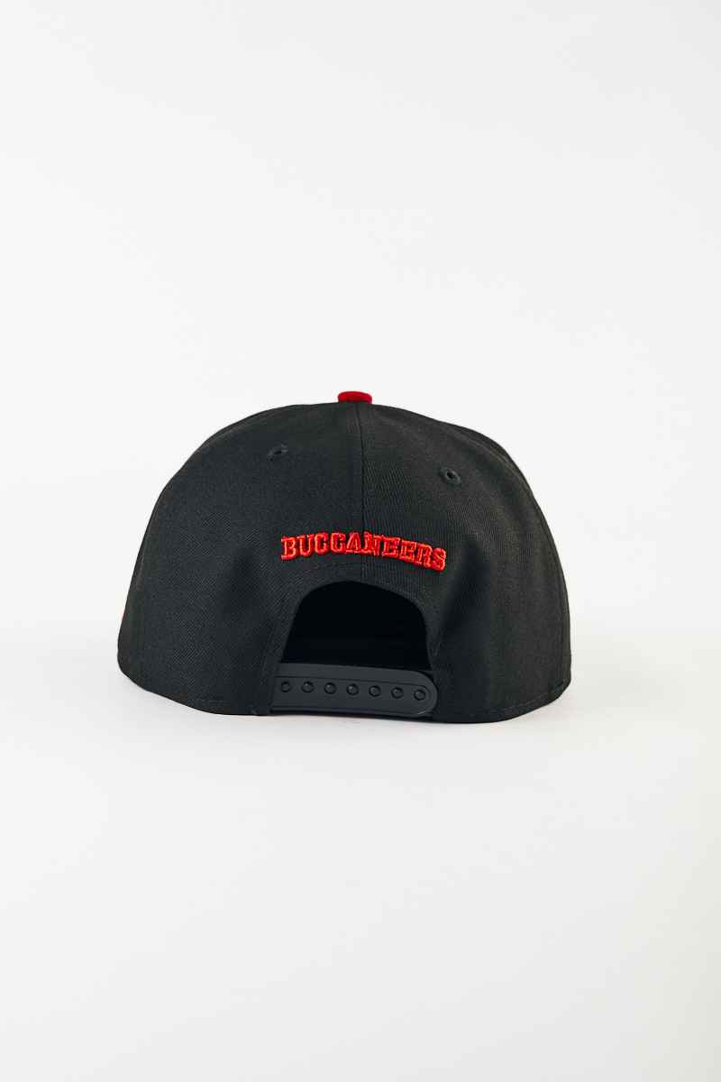 Tampa Bay Buccaneers Wide Receiver Classic Red Snapback in Black