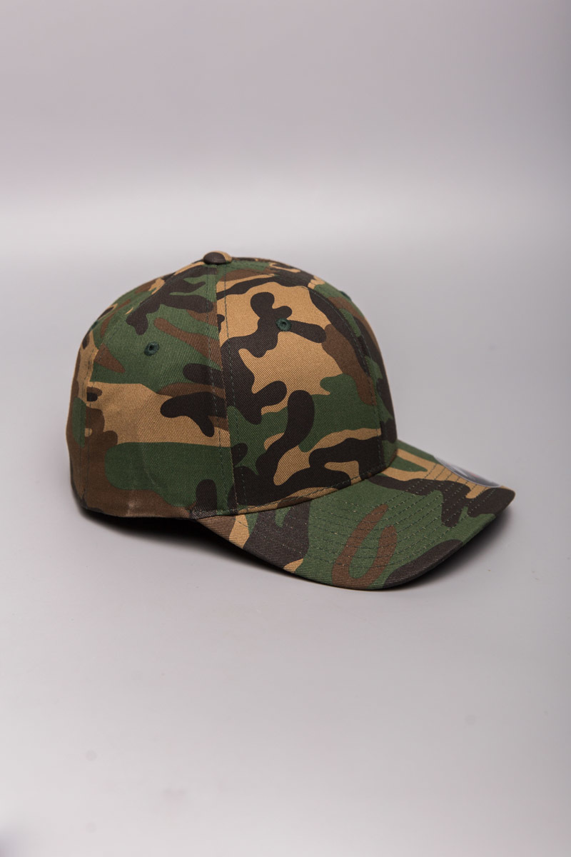FLEXFIT WORN BY THE WORLD FITTED CAP- CAMO | Stateside Sports