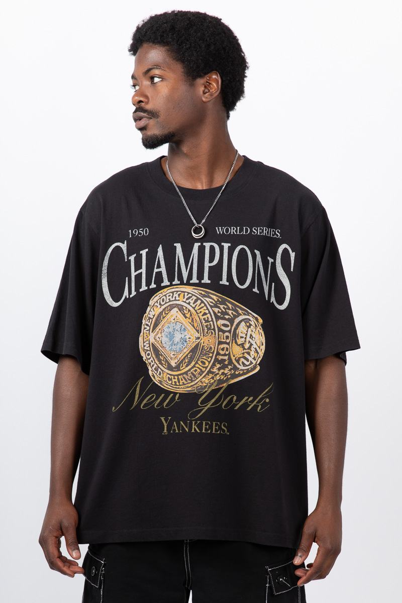 【KOOLOSET】Yankees Mash Over Half Tee Born x Raised Drops New York Yankees and Mets Collection