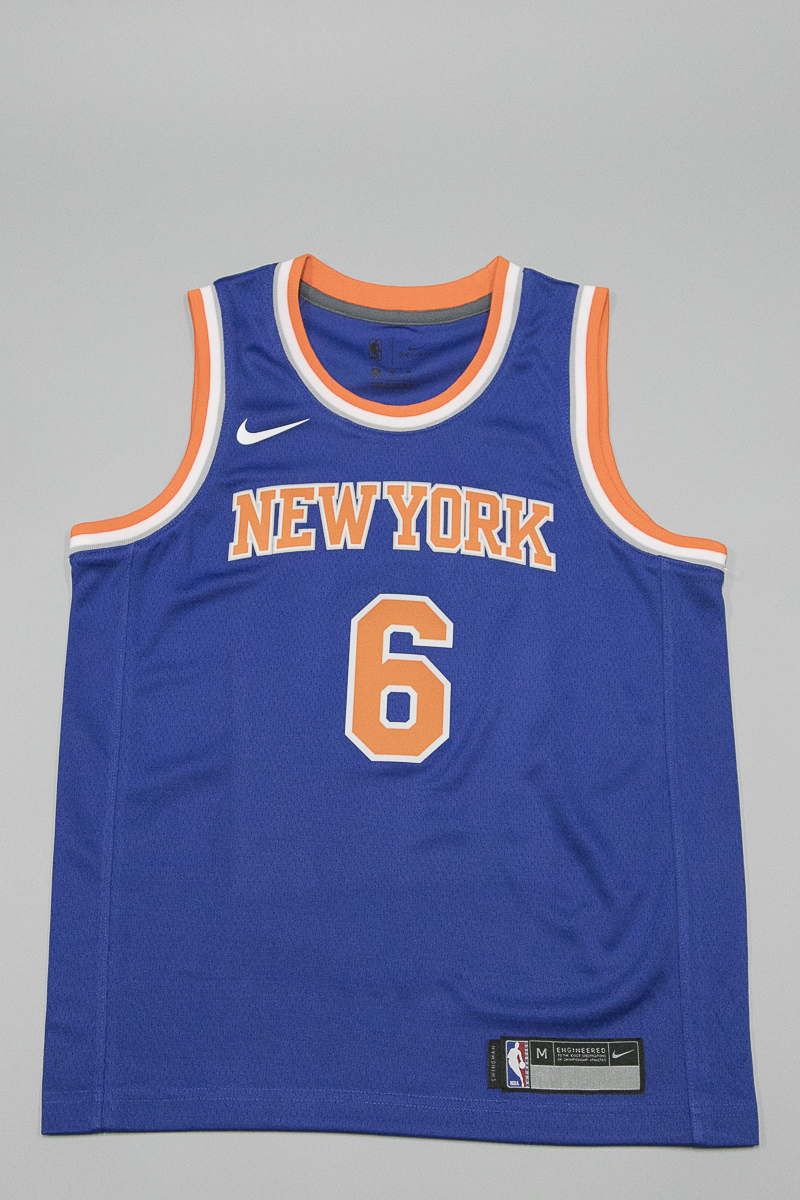 Infant New York Knicks Kristaps Porzingis #6 Blue Icon Jersey Swingman 24M  Nike at 's Sports Collectibles Store