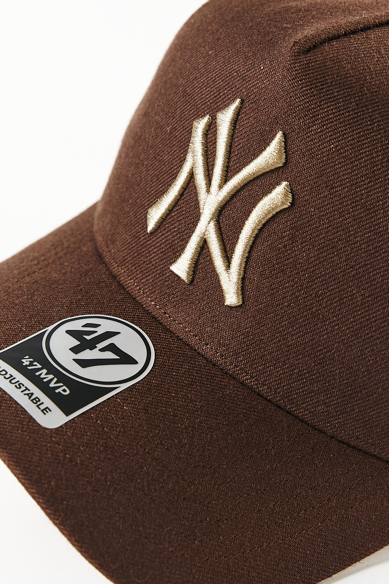 47 Brand Snapback Cap - MVP New York Yankees Brown