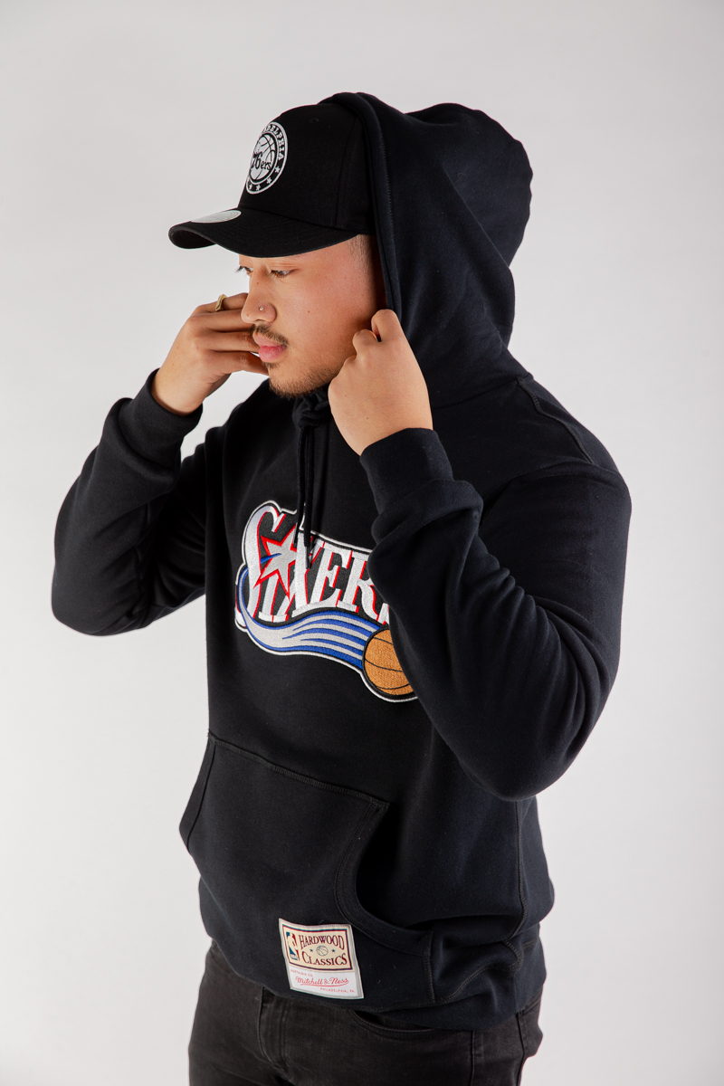 Men's San Francisco Giants Mitchell & Ness Black Script Fashion