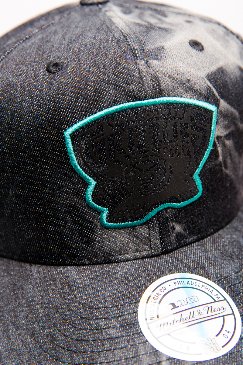 VANCOUVER GRIZZLIES MITCHELL AND NESS MARBLE CHARGE 110 SNAPBACK- GREY ...