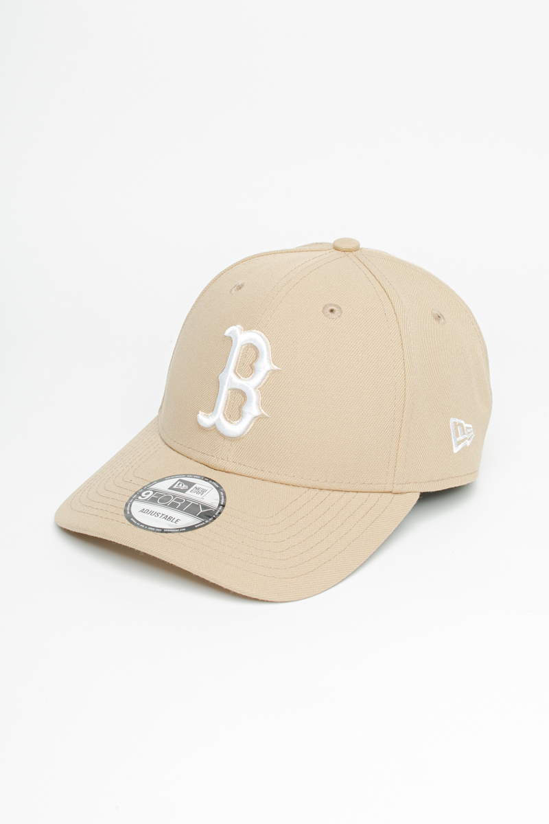 beige boston red sox hat